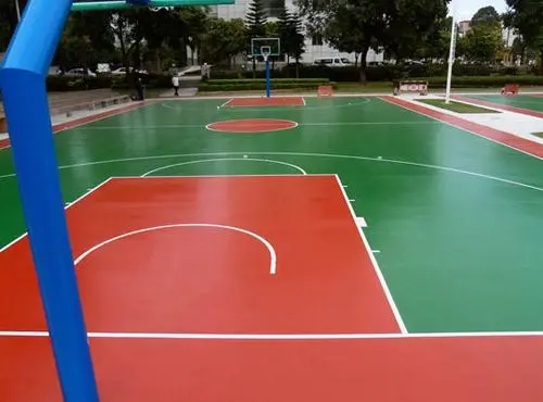 黔江球场地面翻新,裂缝修重要性